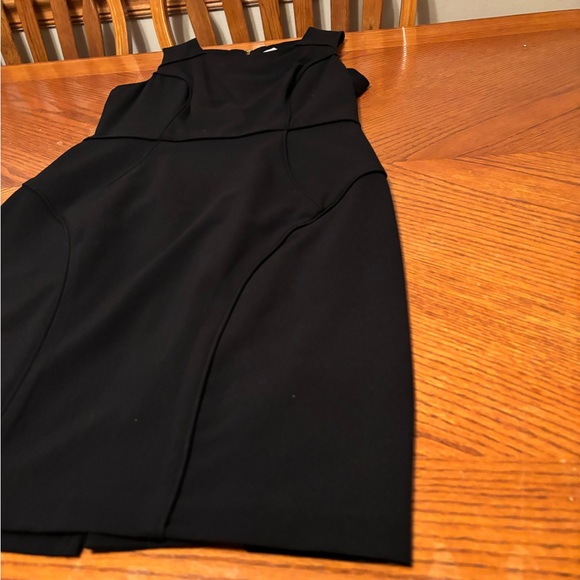 Candie's Classic Black Midi Dress - Picture 2 of 12